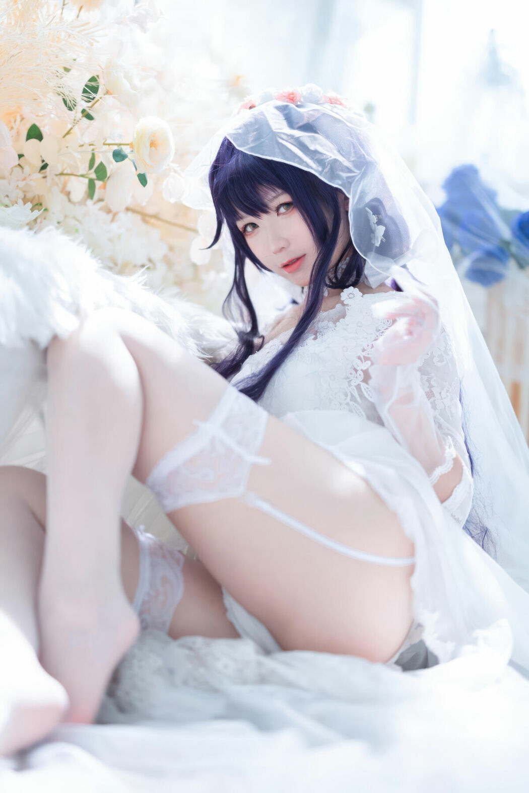Coser@樱落酱w – 碧蓝航线 吾妻花嫁 (20P)