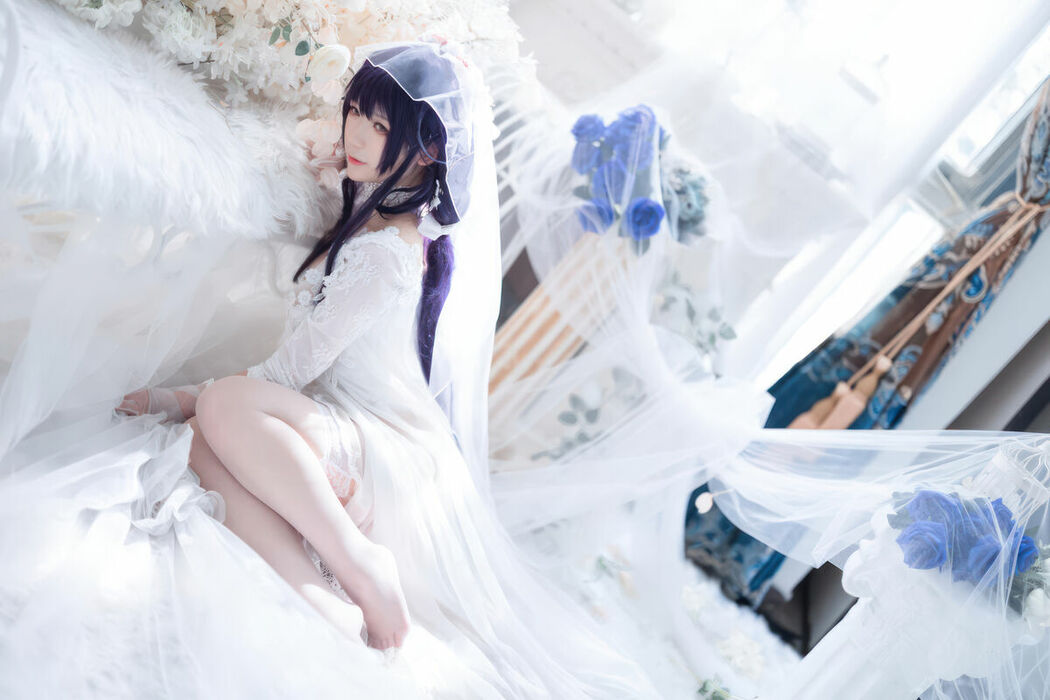Coser@樱落酱w – 碧蓝航线 吾妻花嫁 (20P)