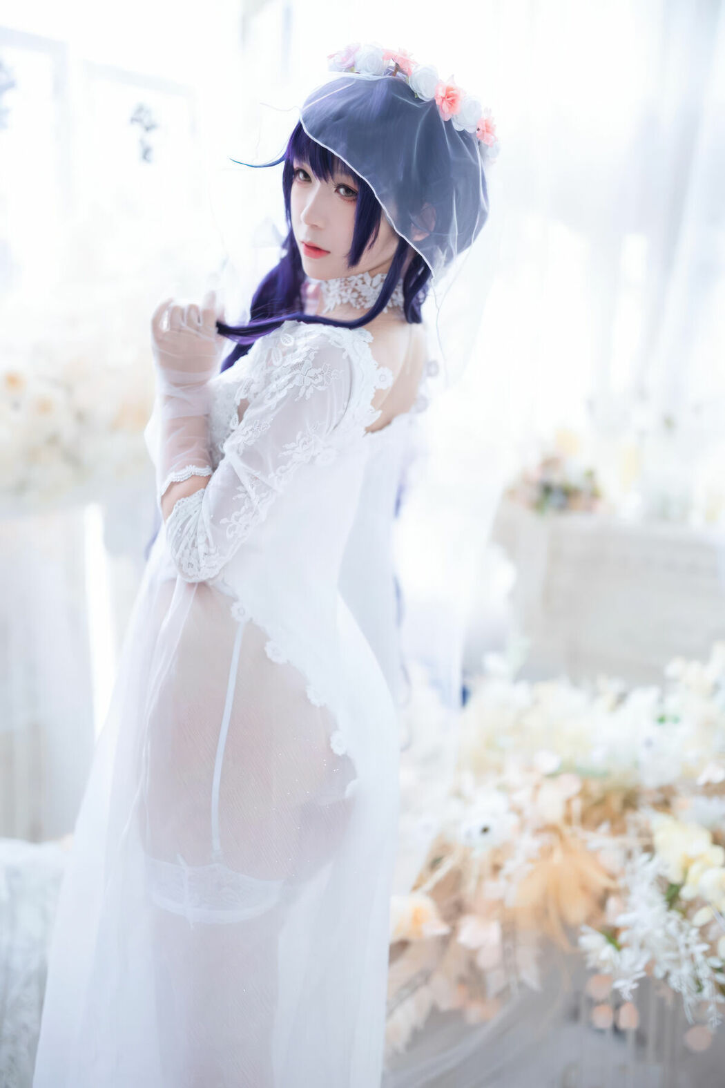Coser@樱落酱w – 碧蓝航线 吾妻花嫁 (20P)