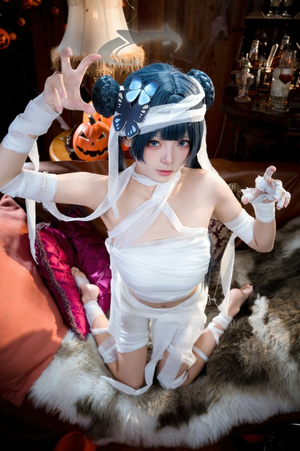 Coser@九柒喵 – 好美＆妃咲万圣节 (52P)
