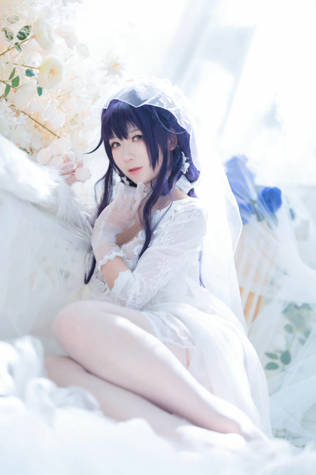 Coser@樱落酱w – 碧蓝航线 吾妻花嫁 (20P)