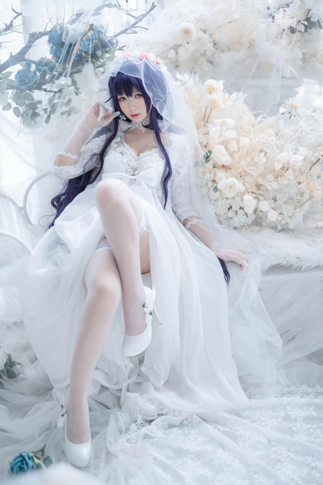 Coser@樱落酱w – 碧蓝航线 吾妻花嫁 (20P)