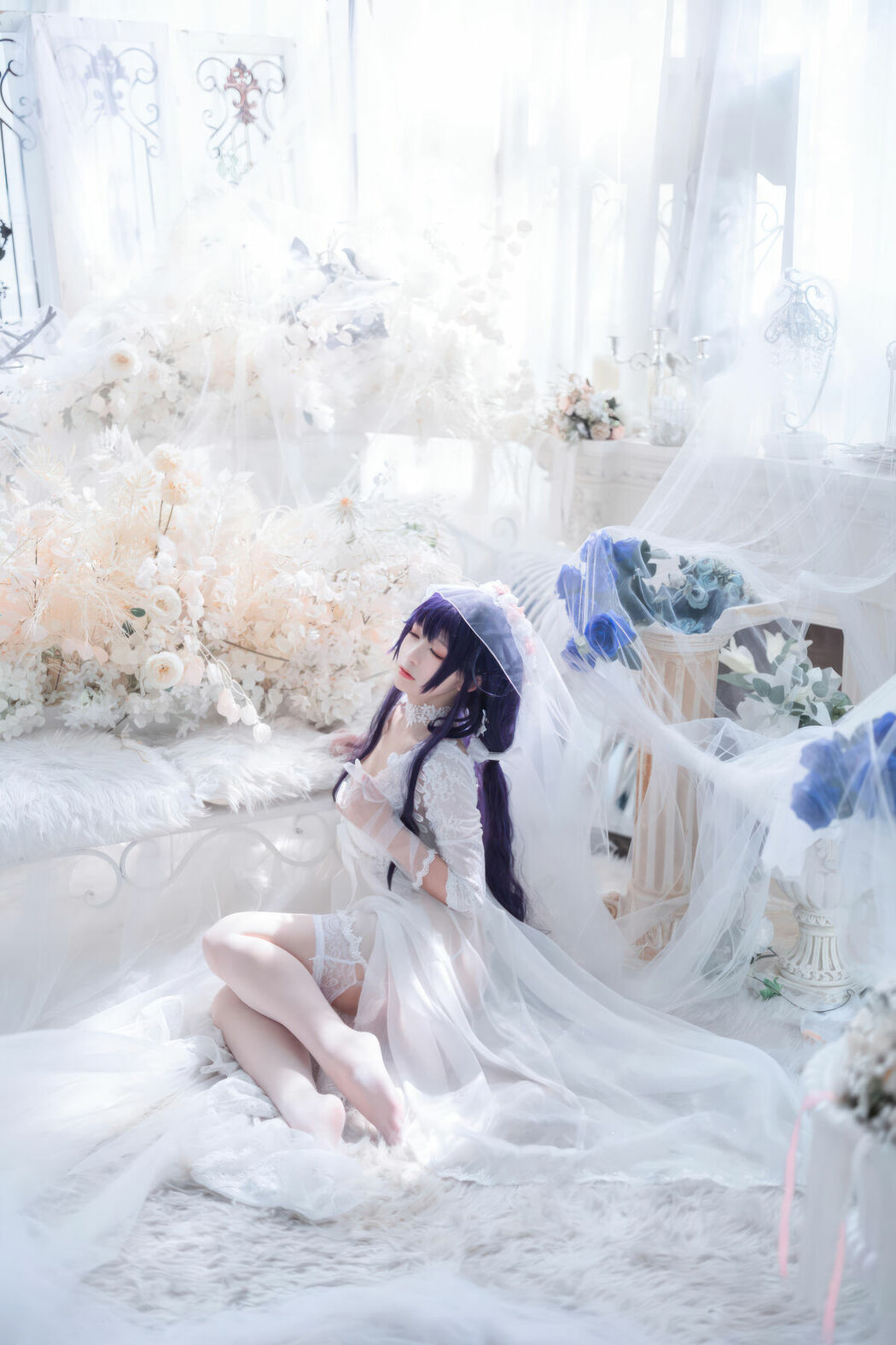 Coser@樱落酱w – 碧蓝航线 吾妻花嫁 (20P)