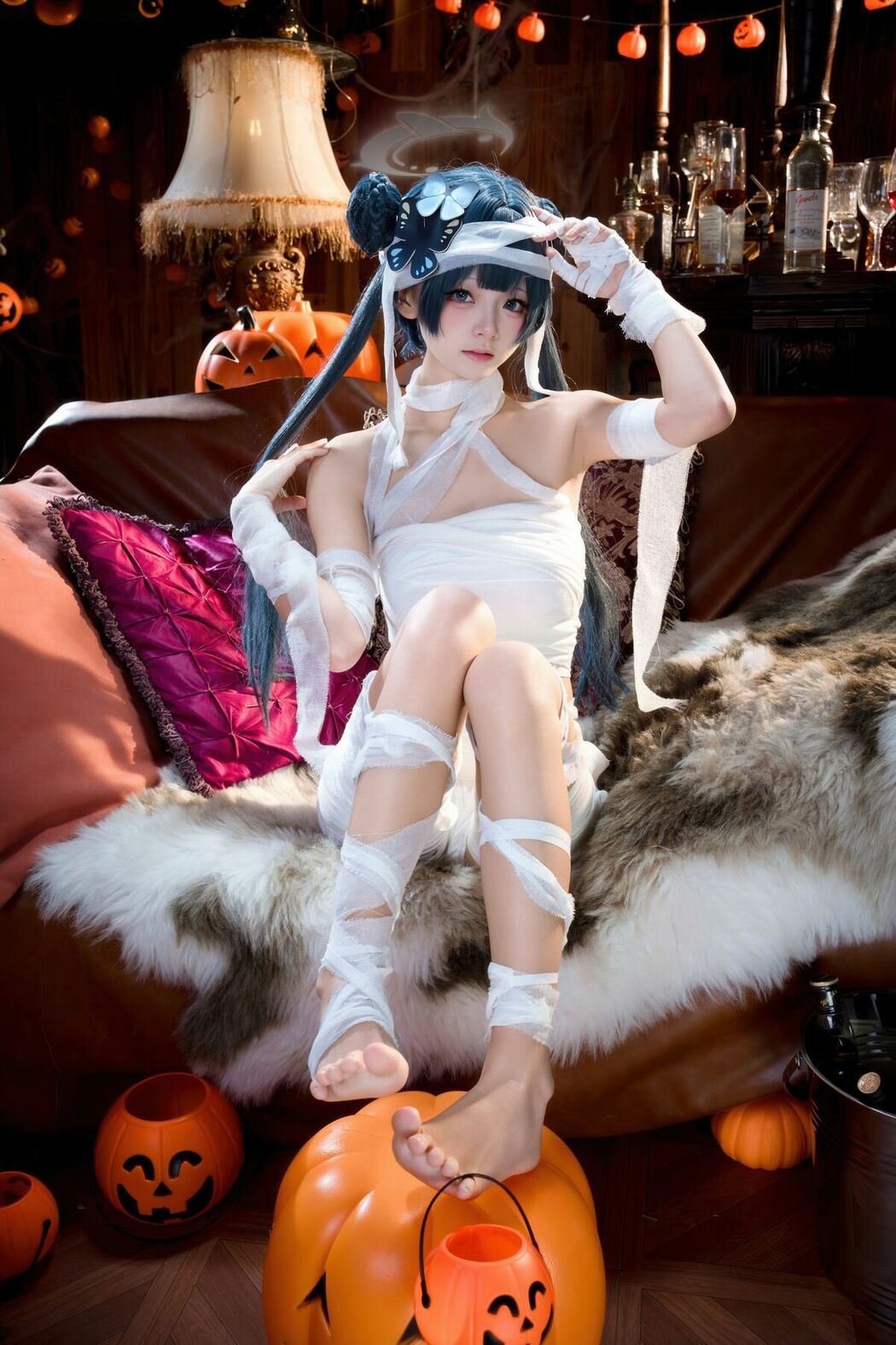 Coser@九柒喵 – 好美＆妃咲万圣节 (52P)