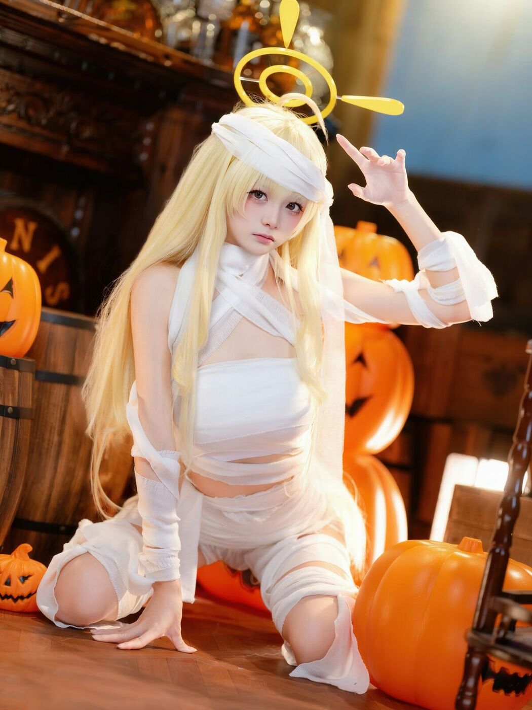 Coser@九柒喵 – 好美＆妃咲万圣节 (52P)