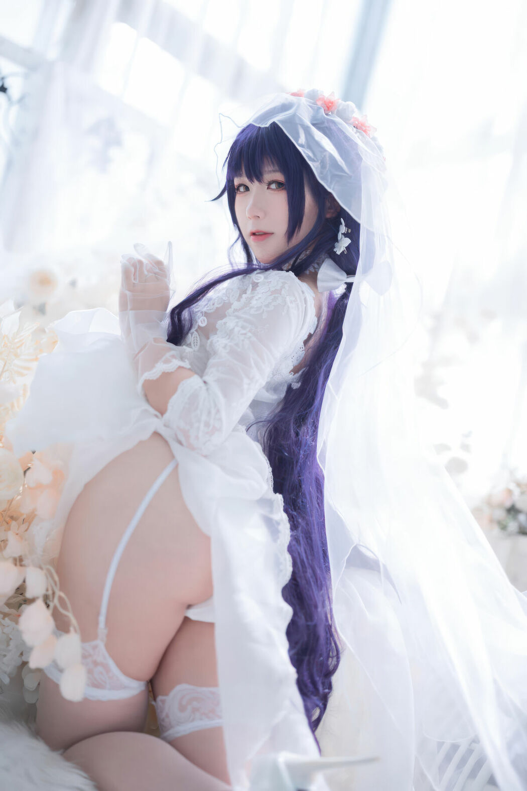 Coser@樱落酱w – 碧蓝航线 吾妻花嫁 (20P)
