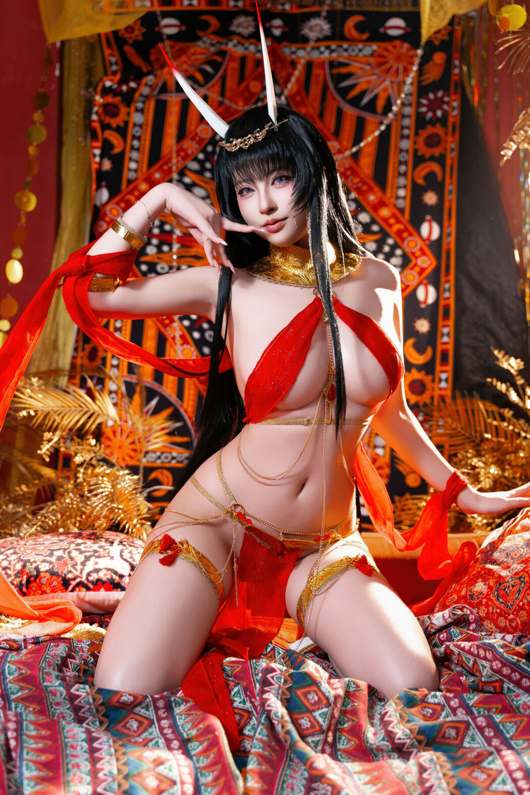 Coser@清水由乃 – 碧蓝航线 能代舞娘 (60P)