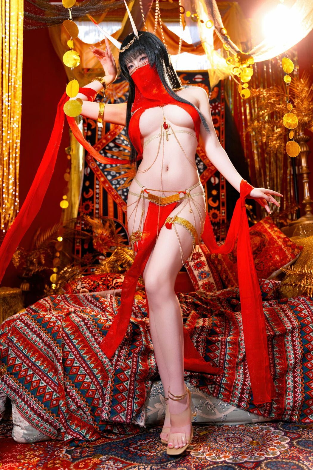 Coser@清水由乃 – 碧蓝航线 能代舞娘 (60P)