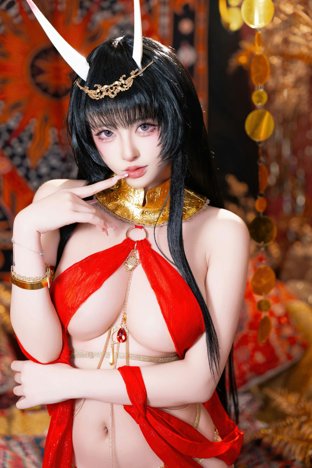 Coser@清水由乃 – 碧蓝航线 能代舞娘 (60P)