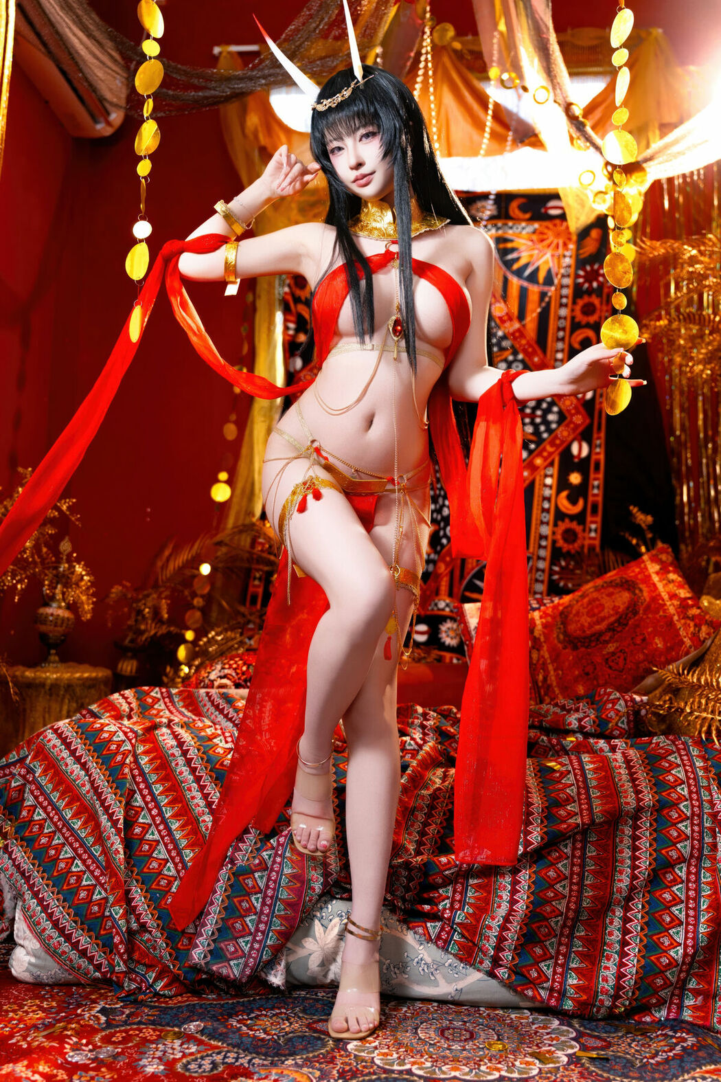 Coser@清水由乃 – 碧蓝航线 能代舞娘 (60P)