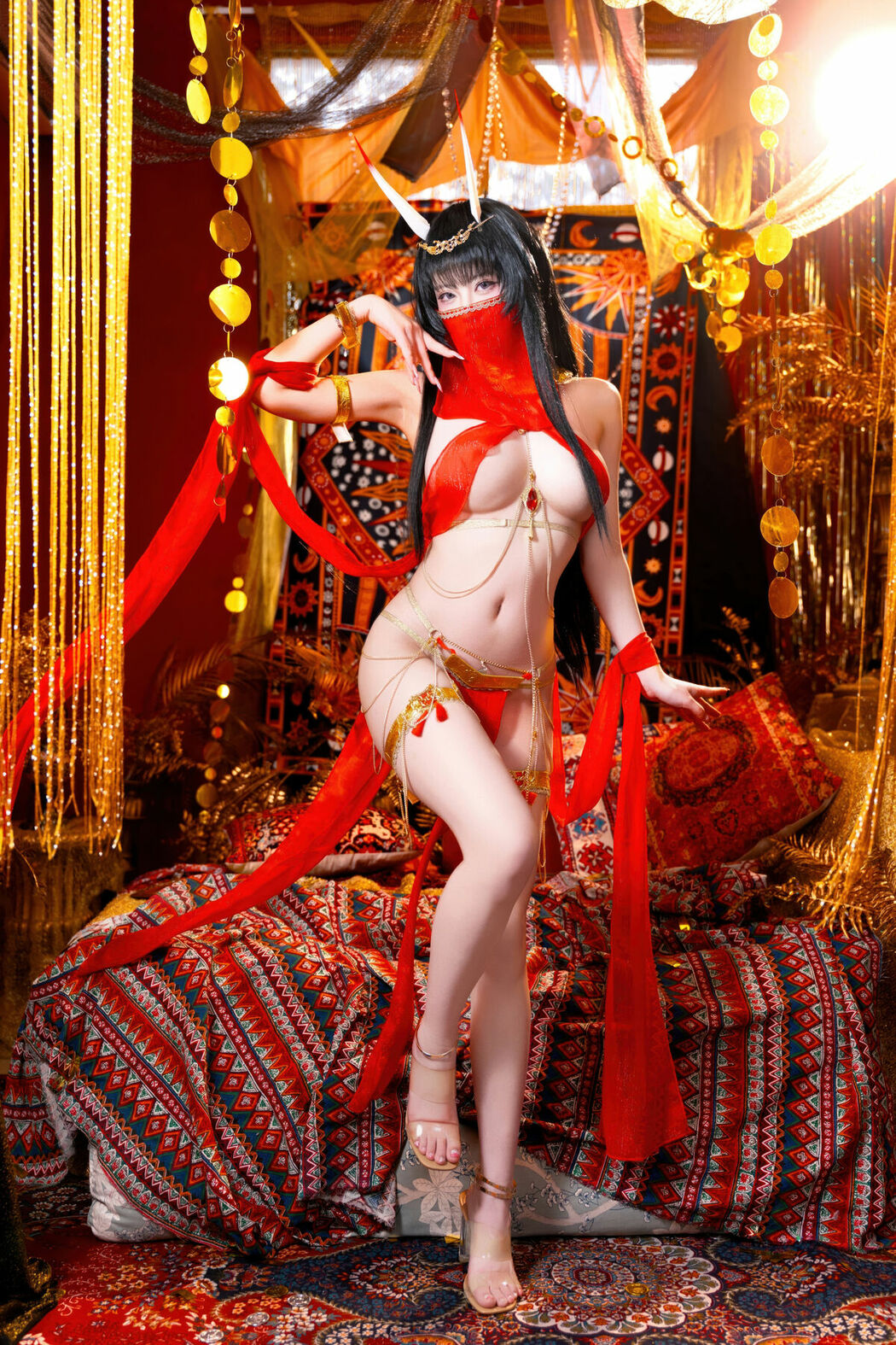 Coser@清水由乃 – 碧蓝航线 能代舞娘 (60P)