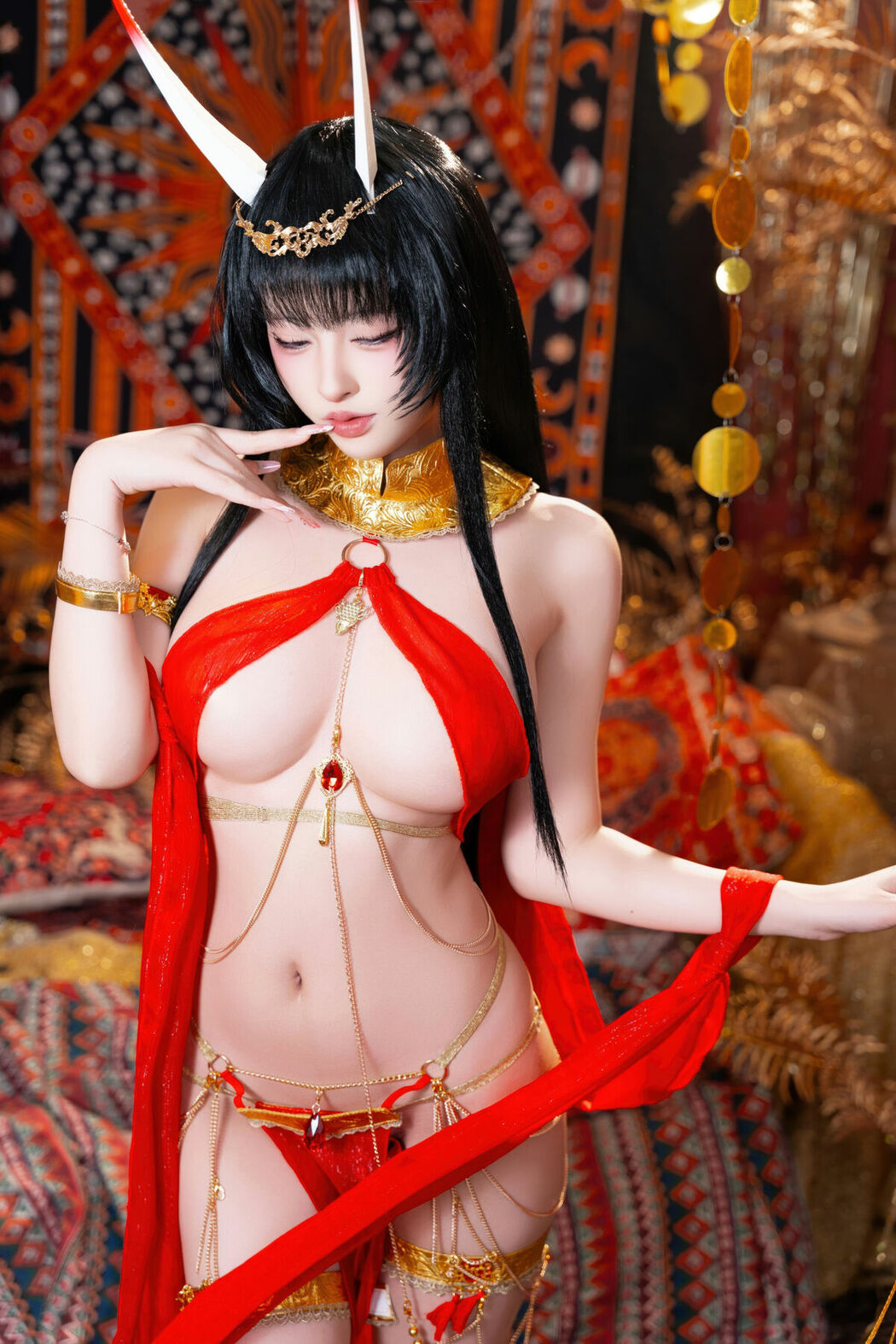 Coser@清水由乃 – 碧蓝航线 能代舞娘 (60P)