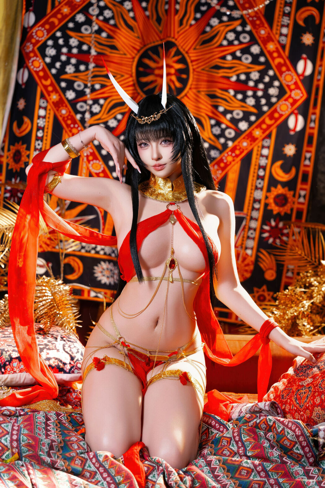 Coser@清水由乃 – 碧蓝航线 能代舞娘 (60P)