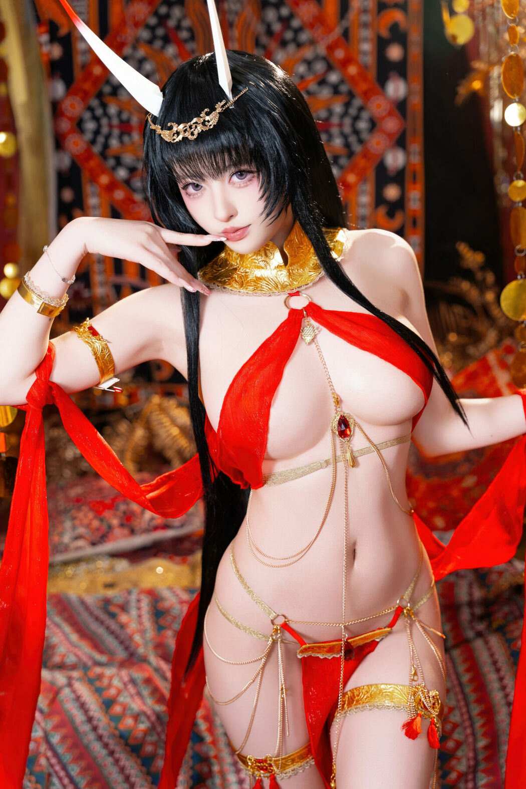 Coser@清水由乃 – 碧蓝航线 能代舞娘 (60P)