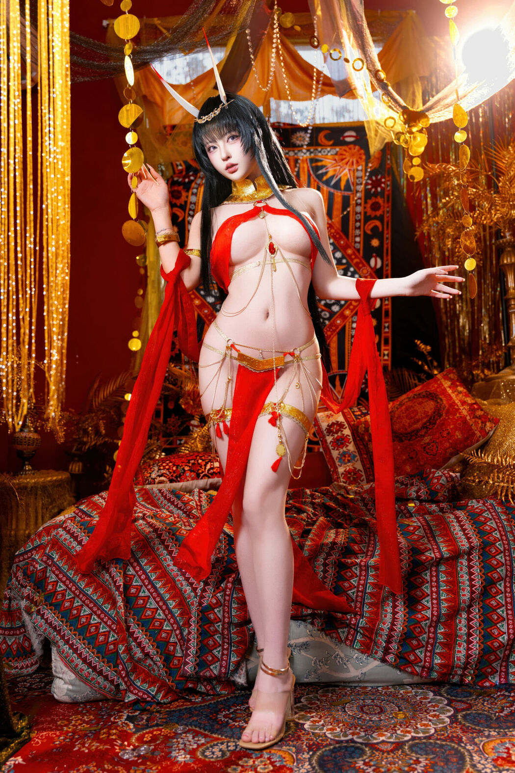 Coser@清水由乃 – 碧蓝航线 能代舞娘 (60P)