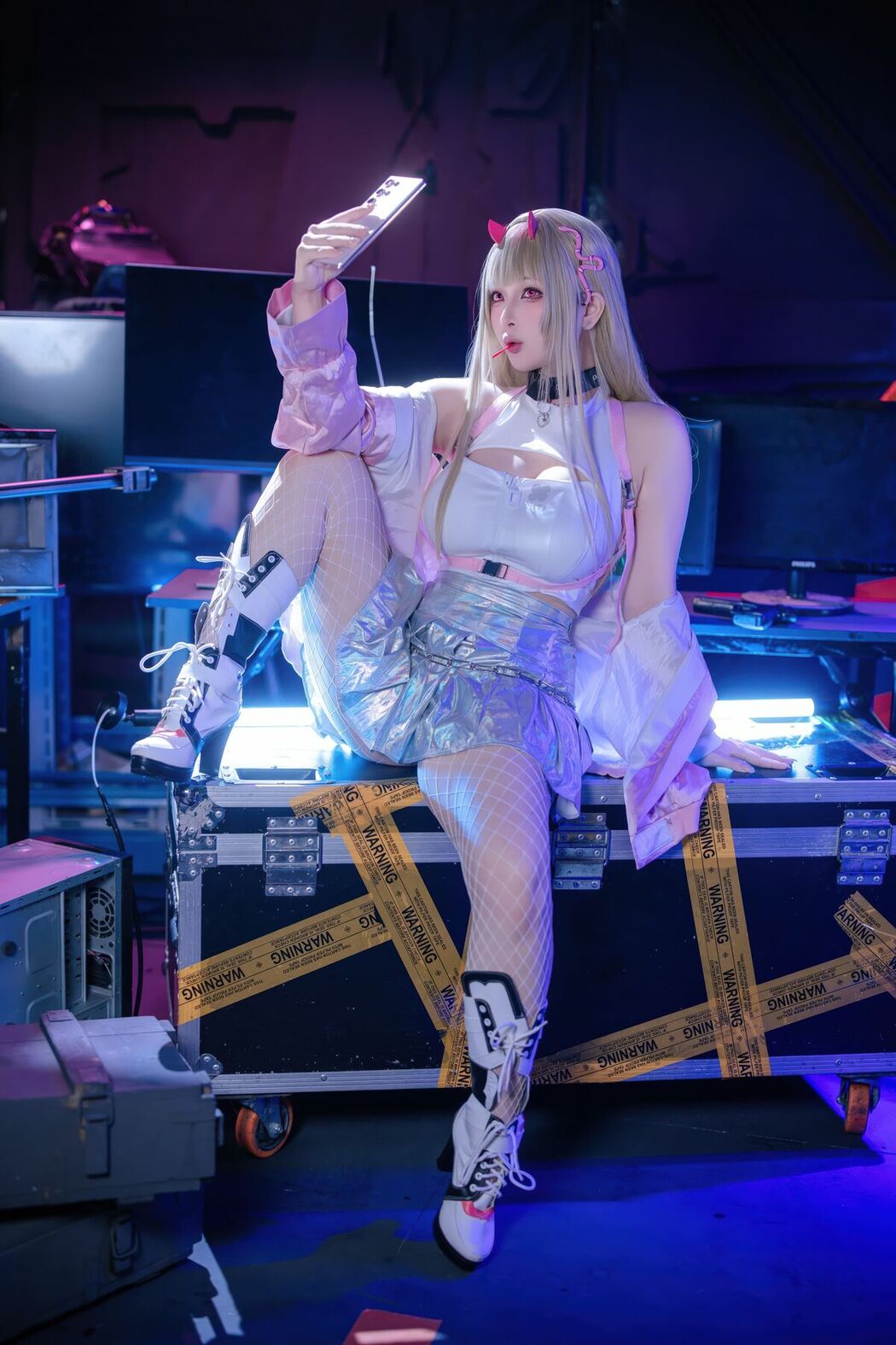 Coser@屿鱼 – 胜利女神 妮姬 毒蛇 (87P)