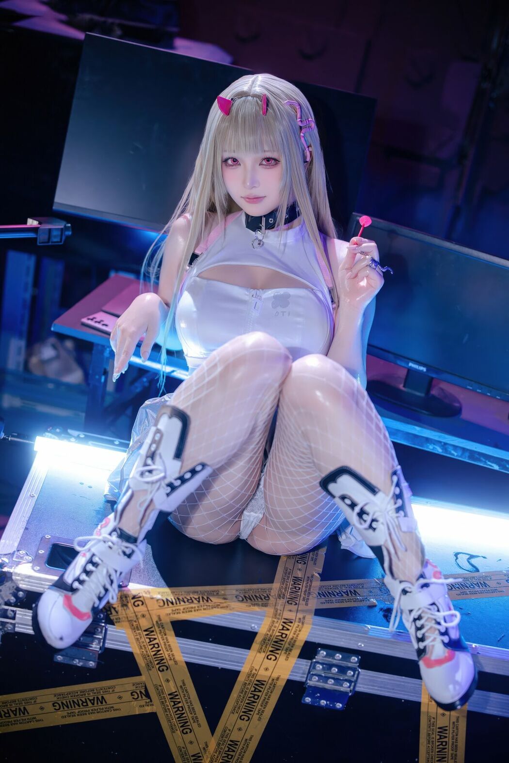 Coser@屿鱼 – 胜利女神 妮姬 毒蛇 (87P)
