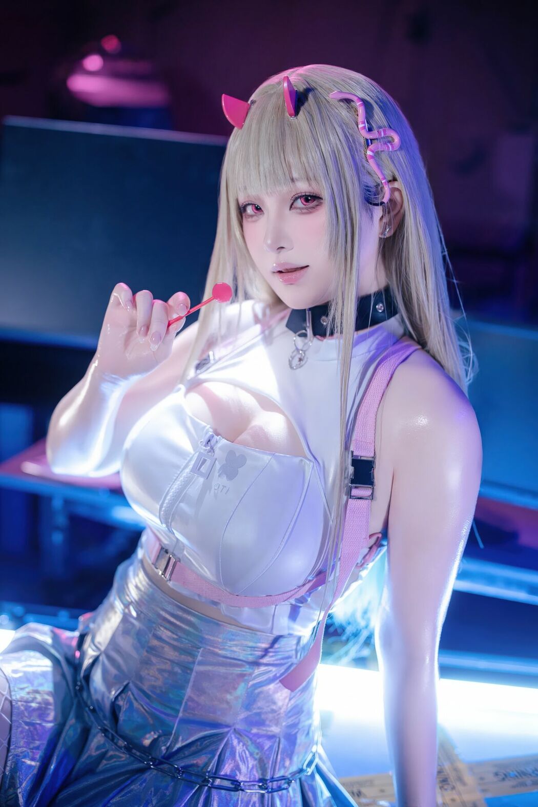 Coser@屿鱼 – 胜利女神 妮姬 毒蛇 (87P)