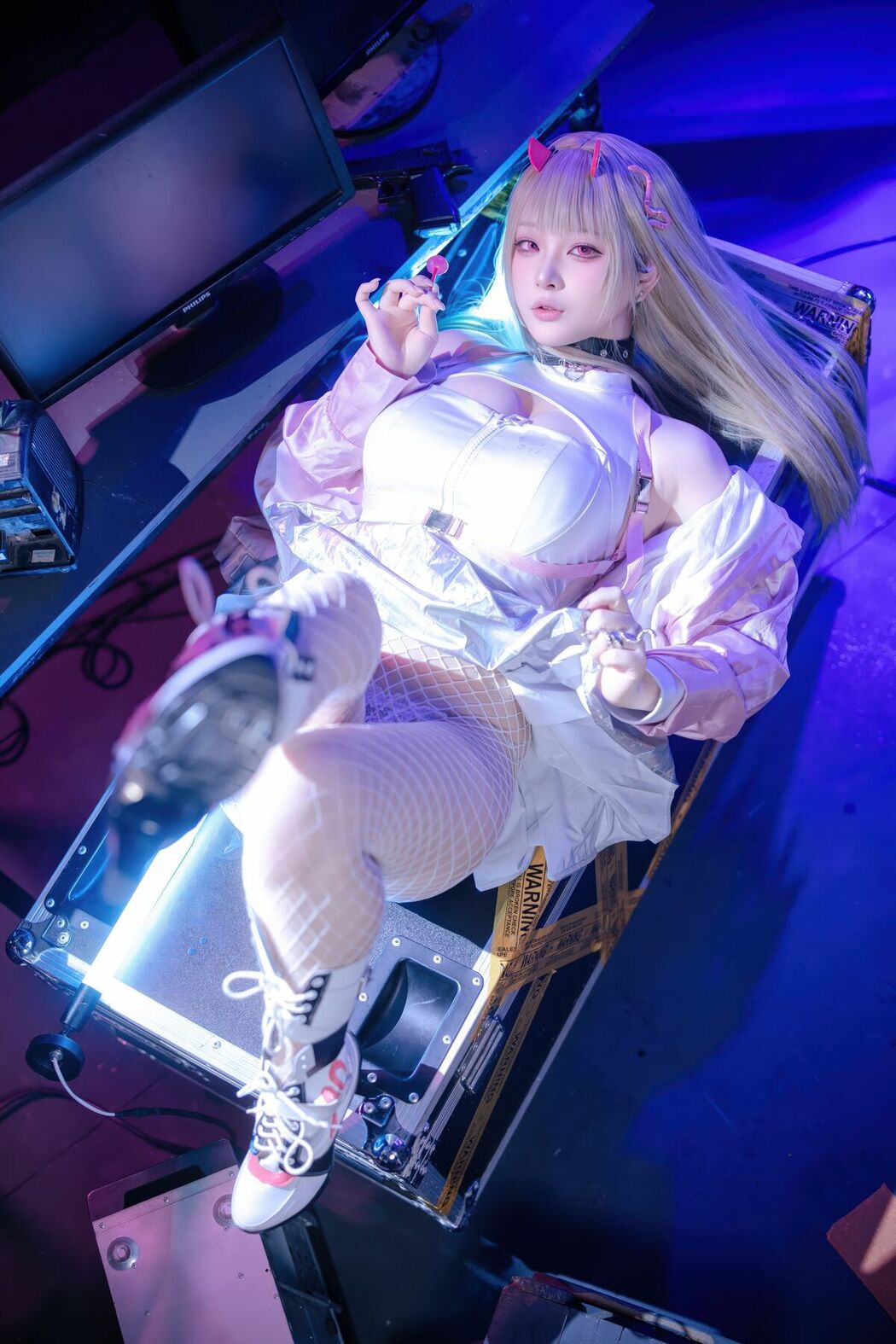 Coser@屿鱼 – 胜利女神 妮姬 毒蛇 (87P)