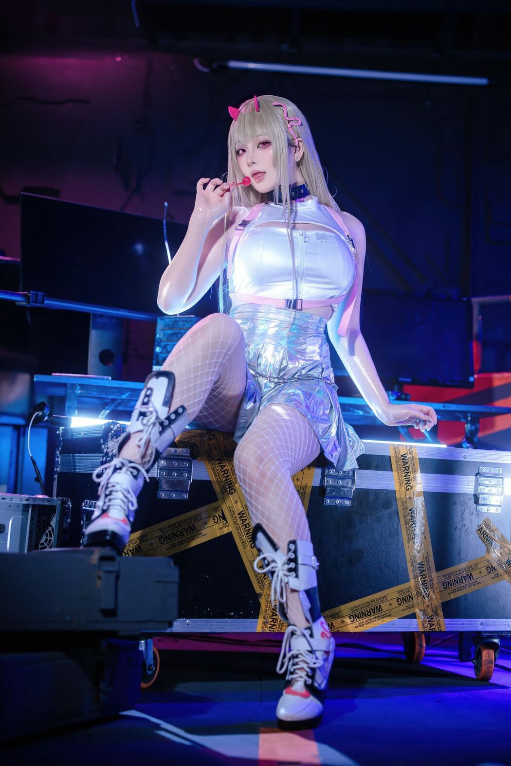 Coser@屿鱼 – 胜利女神 妮姬 毒蛇 (87P)