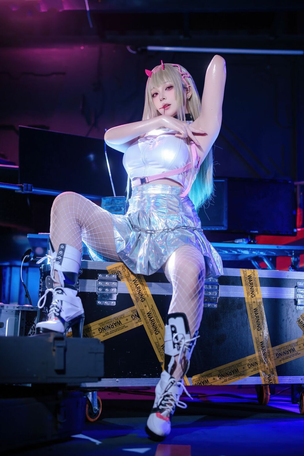Coser@屿鱼 – 胜利女神 妮姬 毒蛇 (87P)