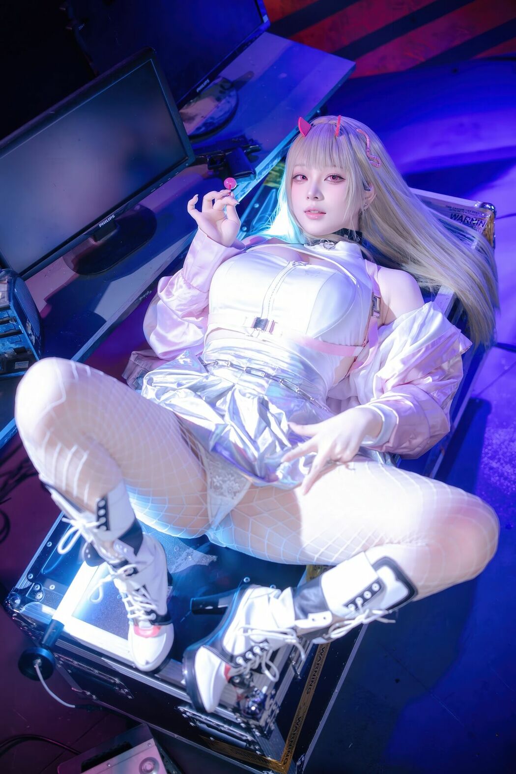 Coser@屿鱼 – 胜利女神 妮姬 毒蛇 (87P)