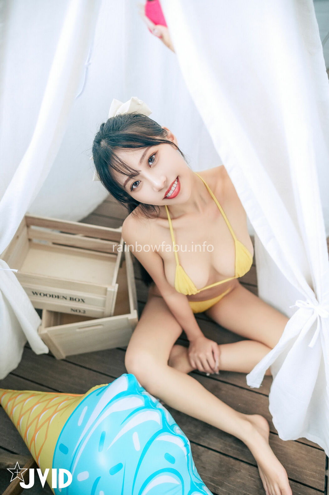 WenHsin 玟妡 – 濕身陽台戲水夏日多巴胺 超小片比基尼 羊入虎口不吃對不起自己 Part02 (57P)