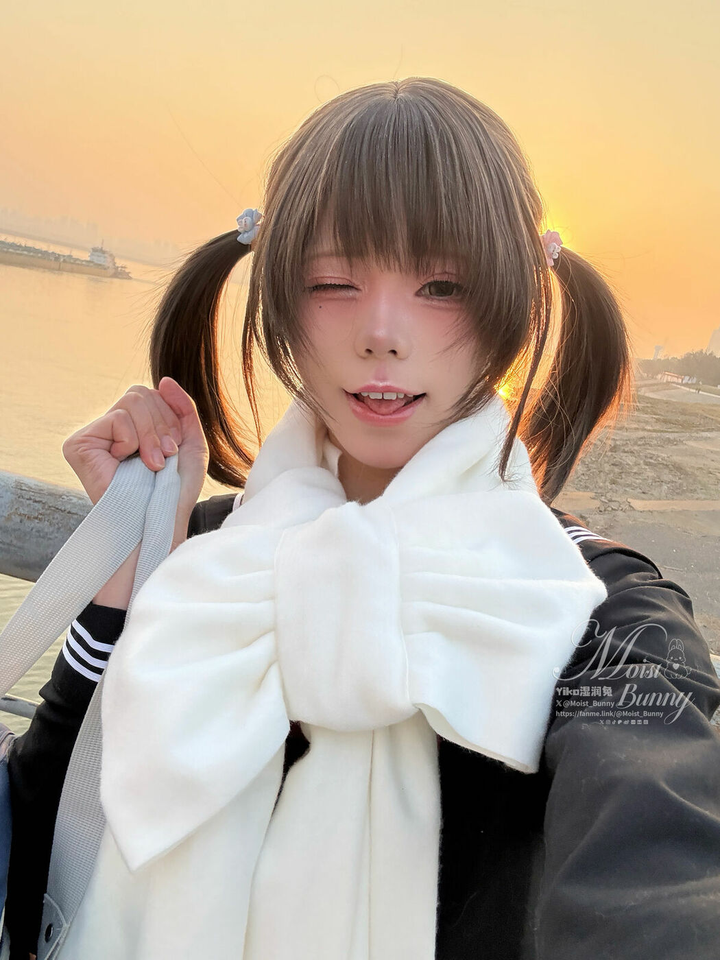 Coser@黏黏团子兔 – 2026年02月作品 放课后の归路 Part01 (62P – 2V)