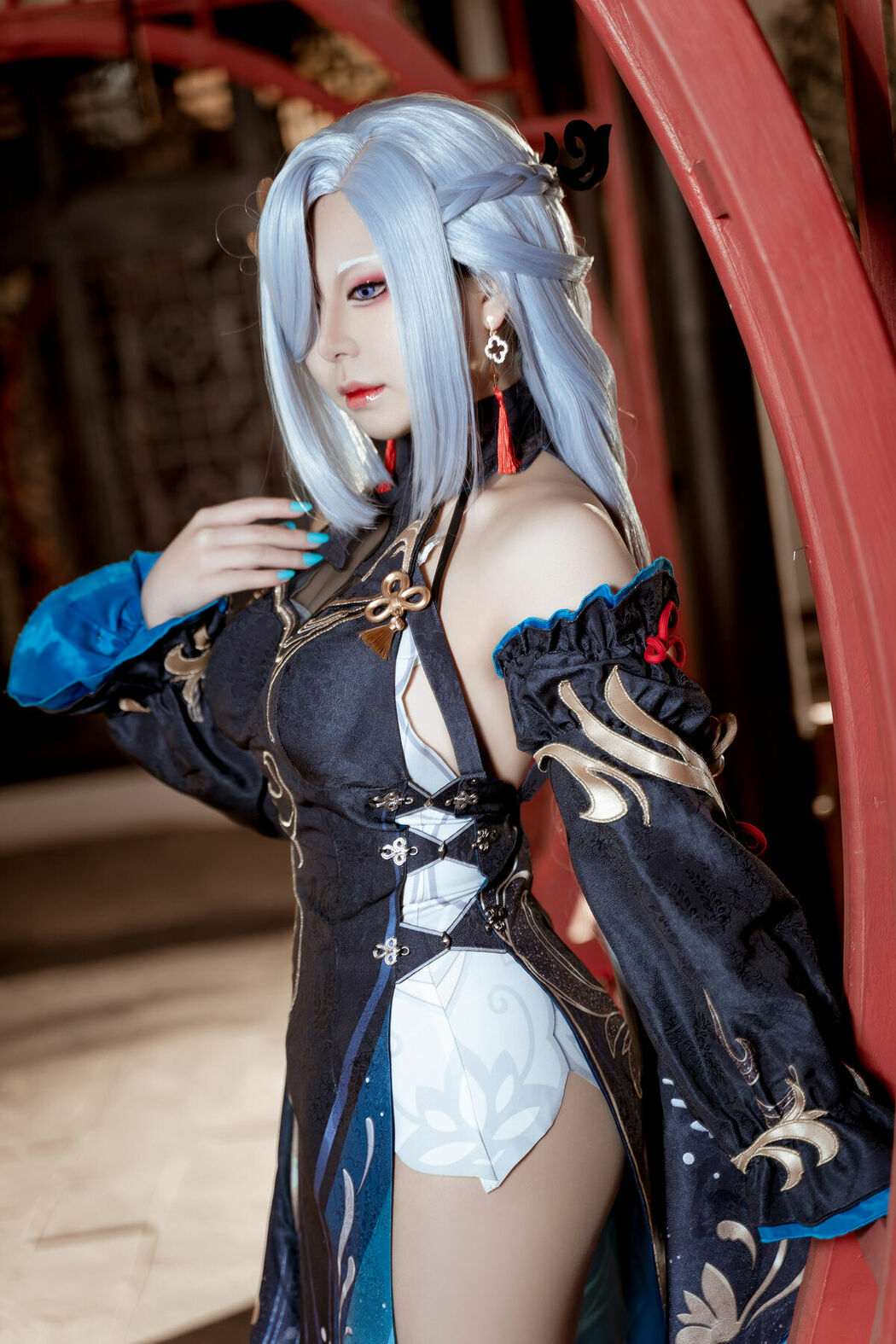 Coser@虎森森 – 原神 申鹤 冷花幽露 (36P)