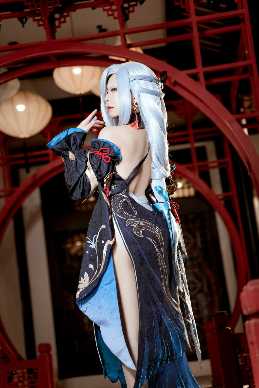 Coser@虎森森 – 原神 申鹤 冷花幽露 (36P)