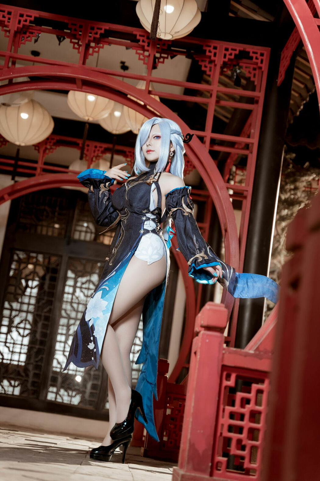 Coser@虎森森 – 原神 申鹤 冷花幽露 (36P)