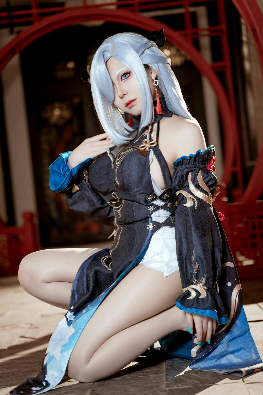 Coser@虎森森 – 原神 申鹤 冷花幽露 (36P)