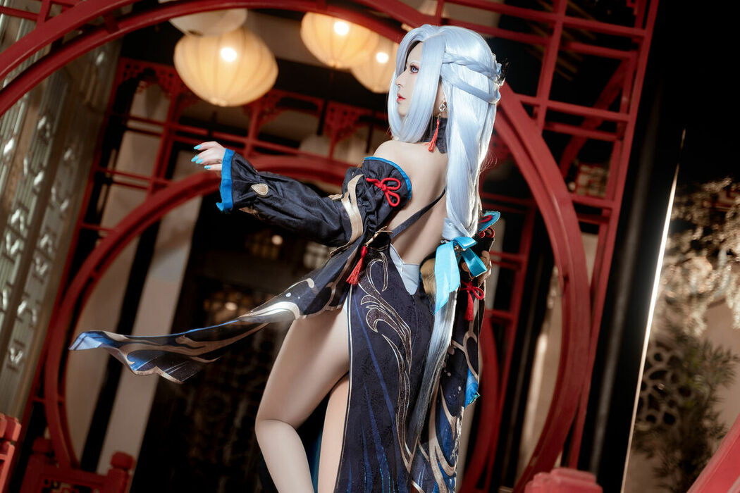 Coser@虎森森 – 原神 申鹤 冷花幽露 (36P)