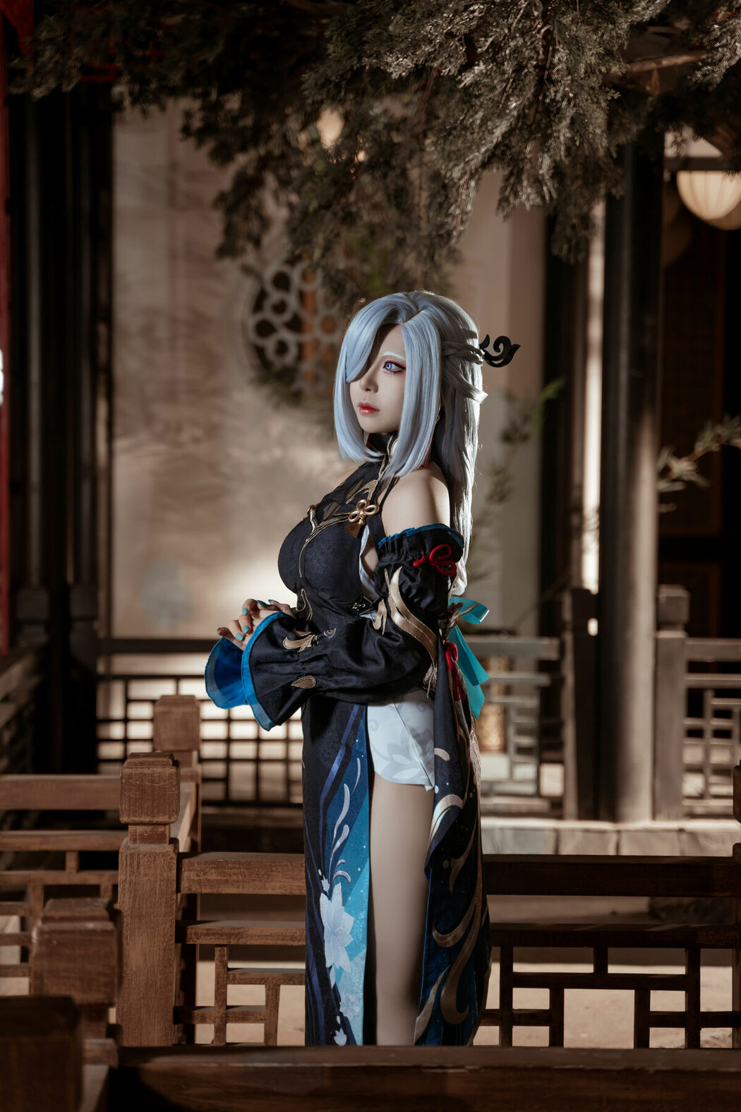 Coser@虎森森 – 原神 申鹤 冷花幽露 (36P)