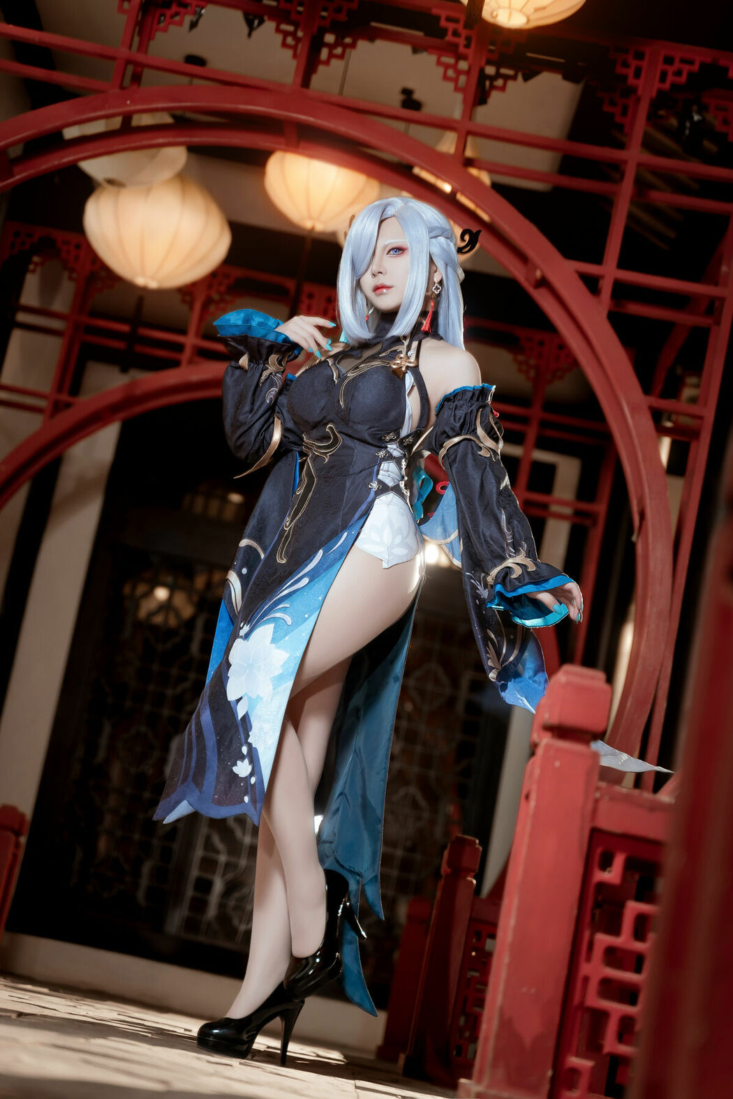 Coser@虎森森 – 原神 申鹤 冷花幽露 (36P)