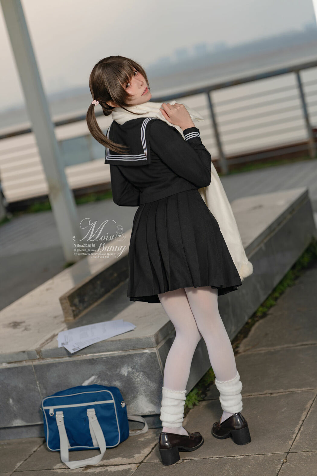 Coser@黏黏团子兔 – 2026年02月作品 放课后の归路 Part02 (62P)