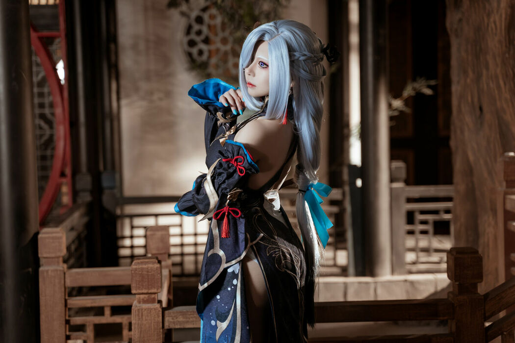 Coser@虎森森 – 原神 申鹤 冷花幽露 (36P)