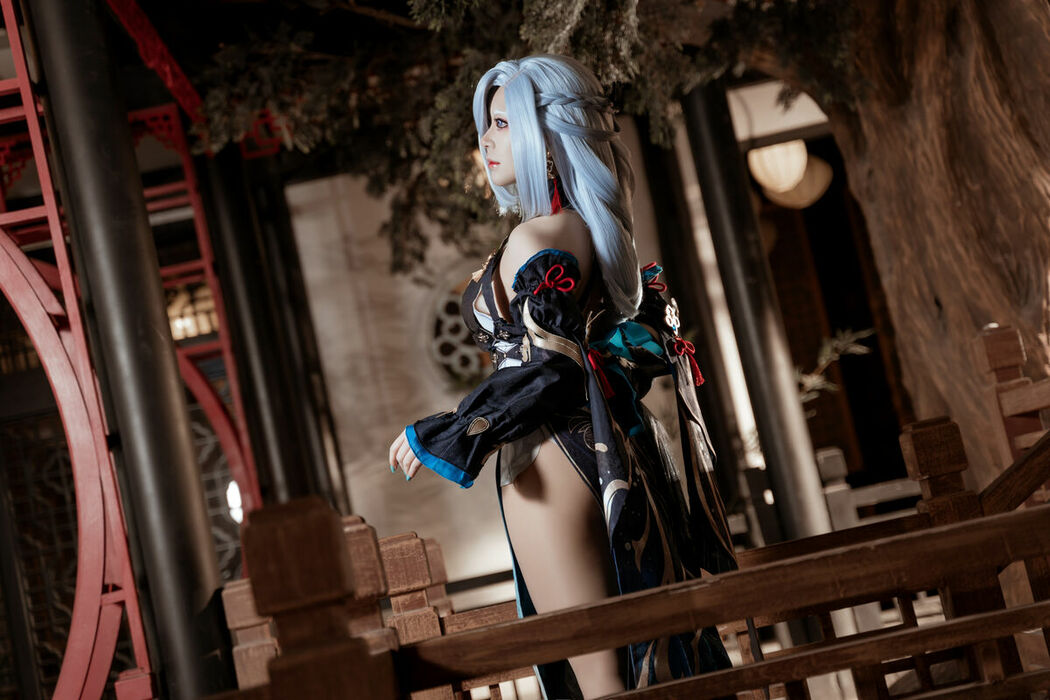 Coser@虎森森 – 原神 申鹤 冷花幽露 (36P)