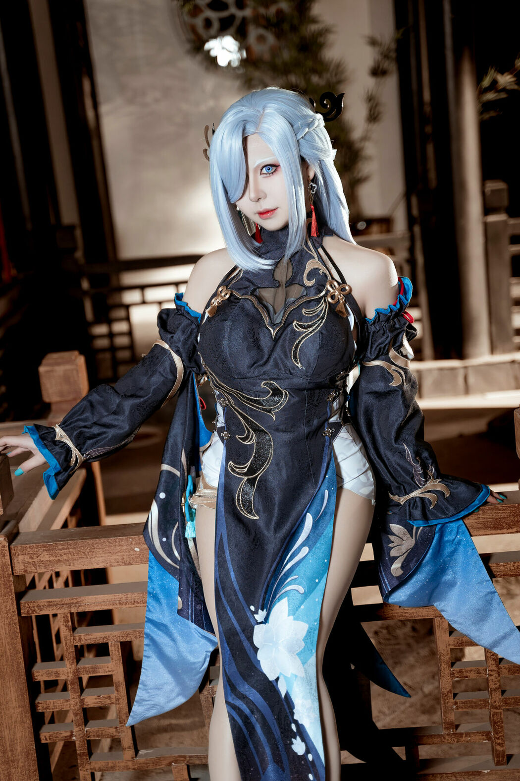 Coser@虎森森 – 原神 申鹤 冷花幽露 (36P)