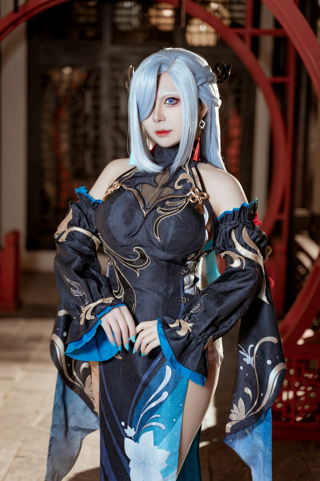 Coser@虎森森 – 原神 申鹤 冷花幽露 (36P)