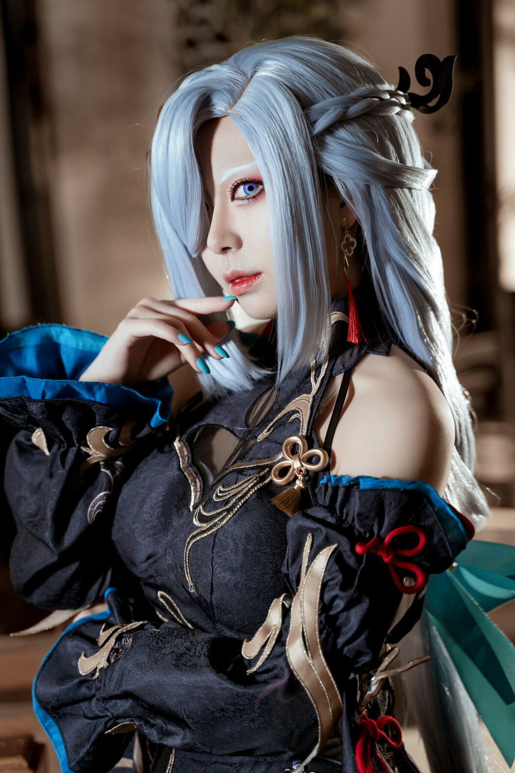 Coser@虎森森 – 原神 申鹤 冷花幽露 (36P)