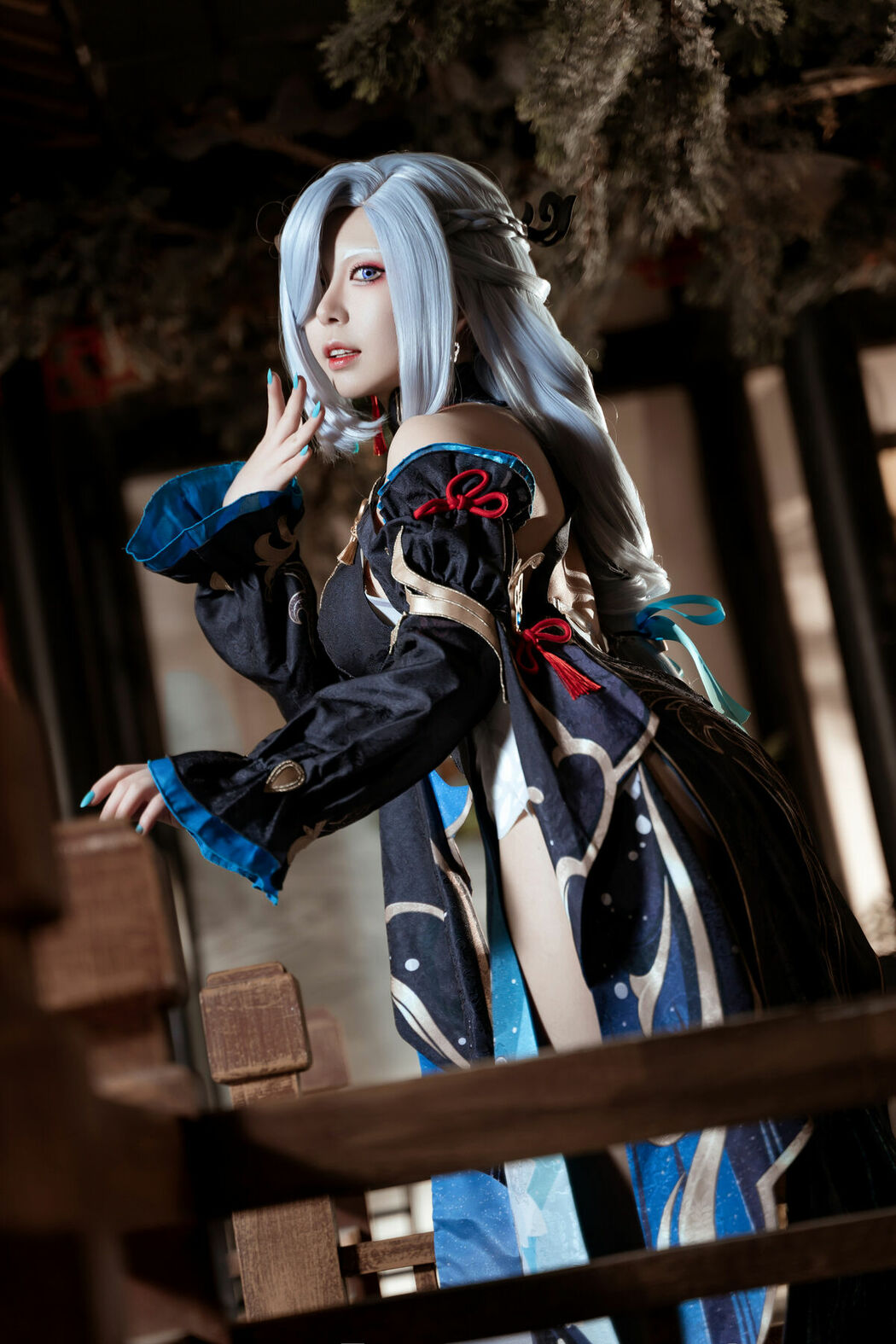Coser@虎森森 – 原神 申鹤 冷花幽露 (36P)