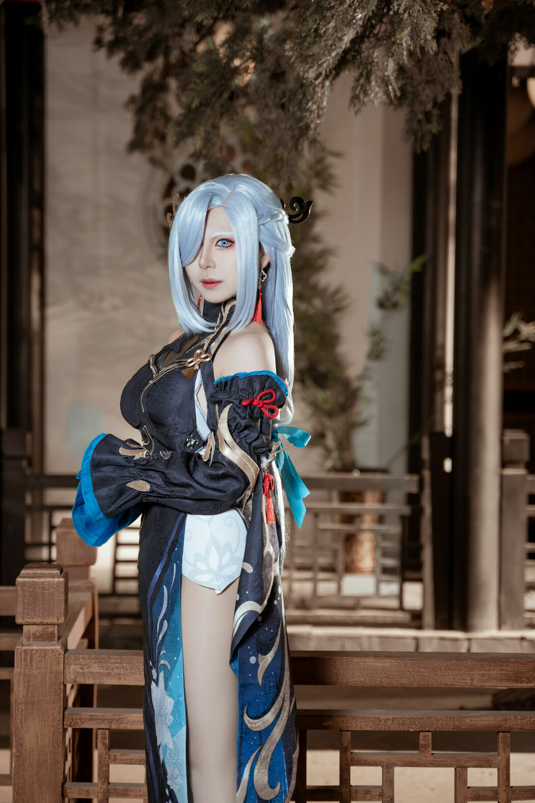 Coser@虎森森 – 原神 申鹤 冷花幽露 (36P)