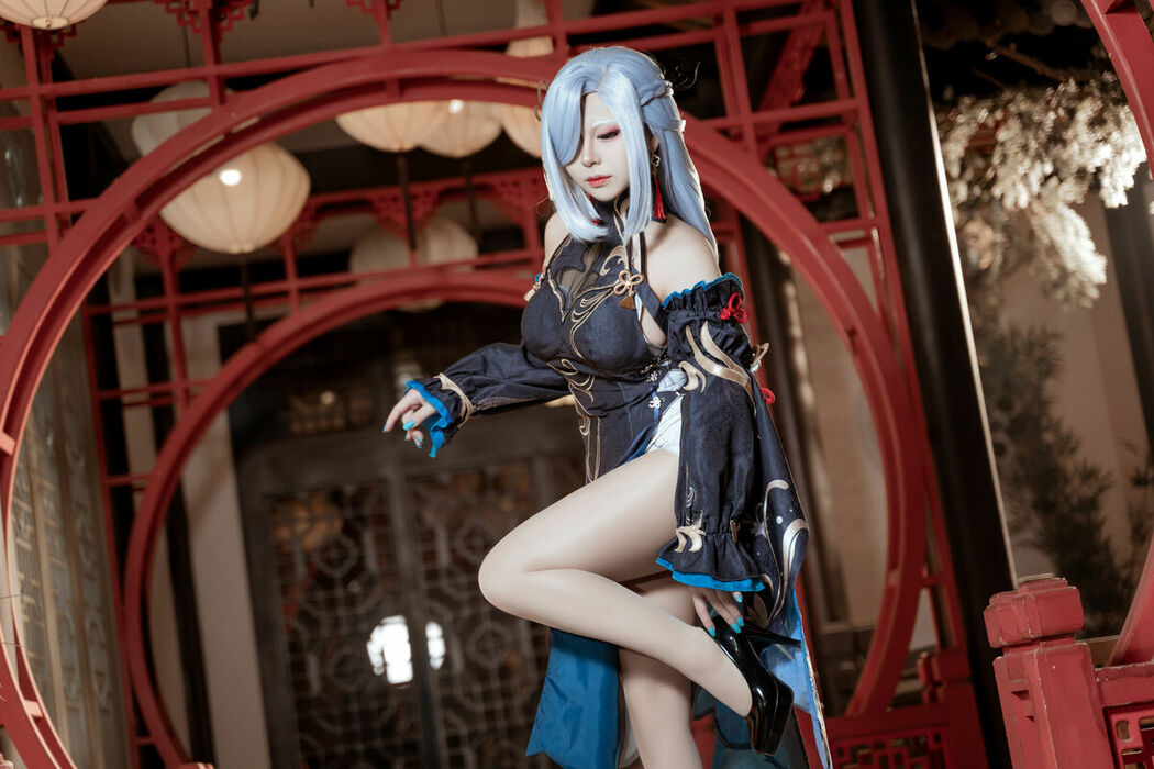 Coser@虎森森 – 原神 申鹤 冷花幽露 (36P)