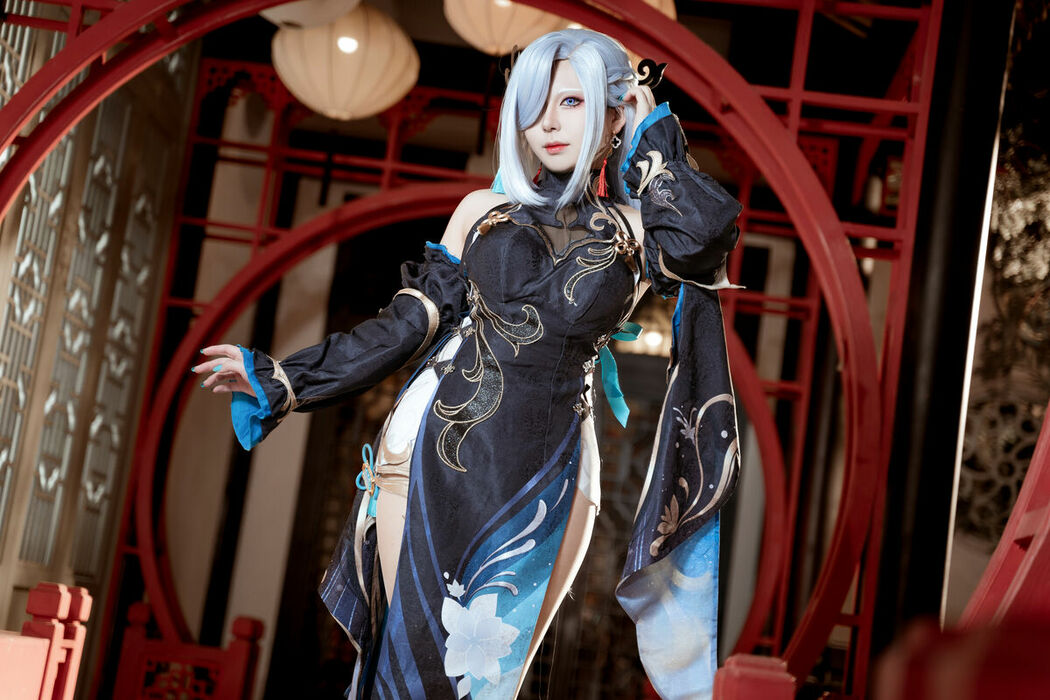 Coser@虎森森 – 原神 申鹤 冷花幽露 (36P)