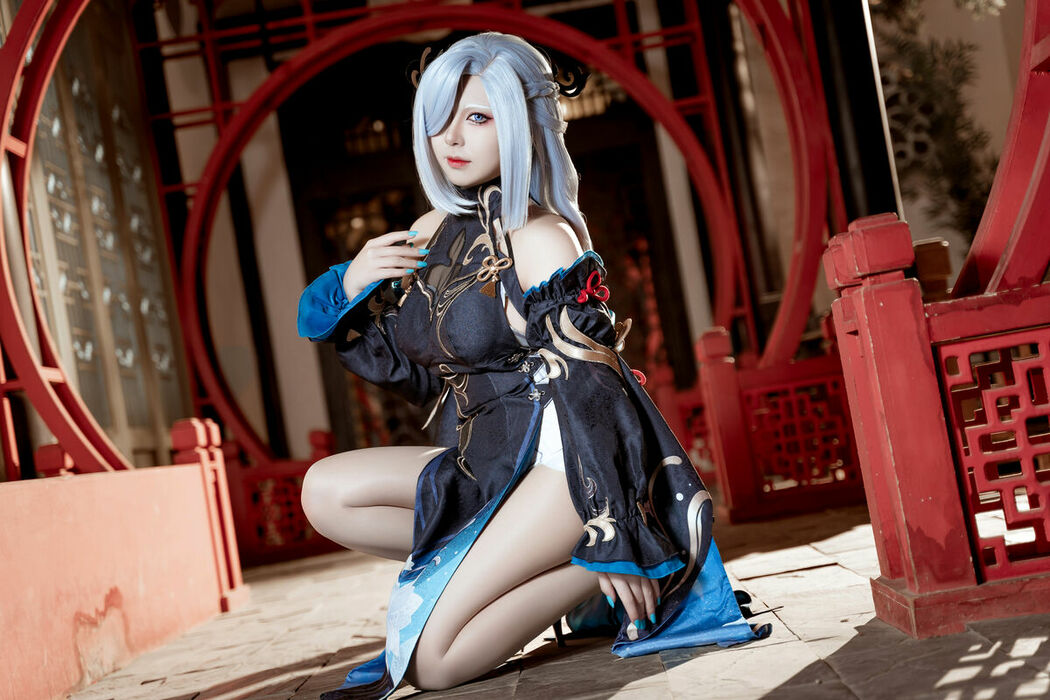 Coser@虎森森 – 原神 申鹤 冷花幽露 (36P)