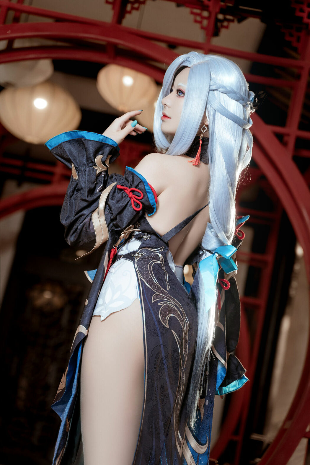 Coser@虎森森 – 原神 申鹤 冷花幽露 (36P)