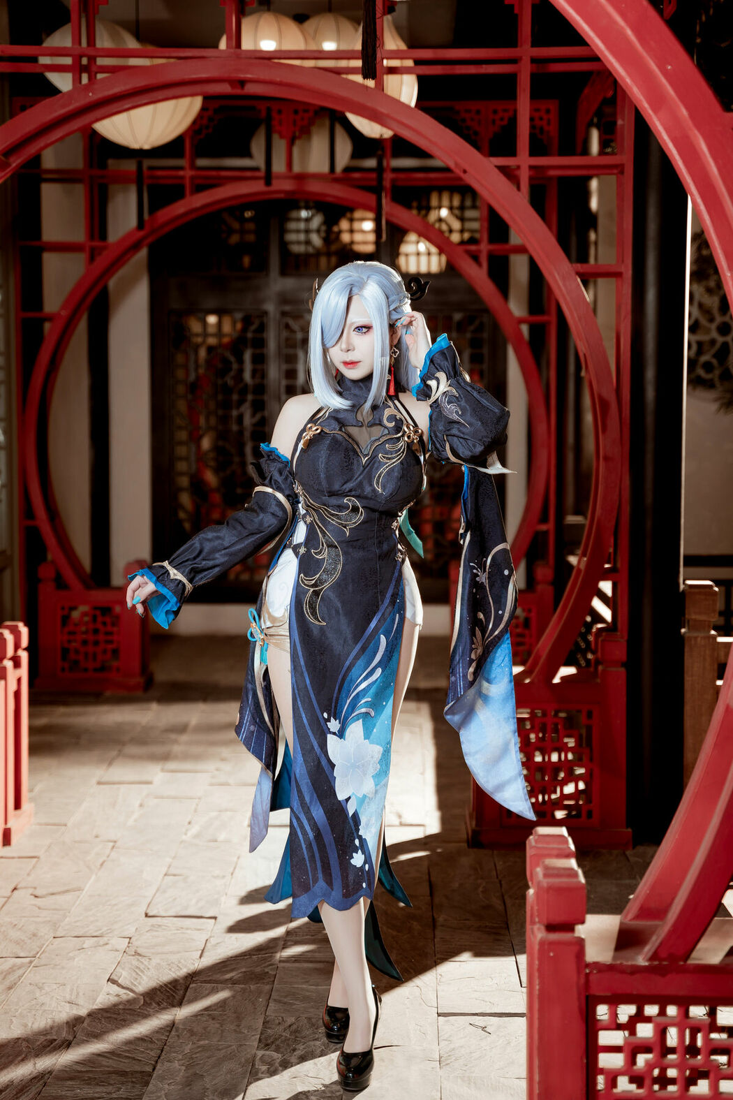 Coser@虎森森 – 原神 申鹤 冷花幽露 (36P)