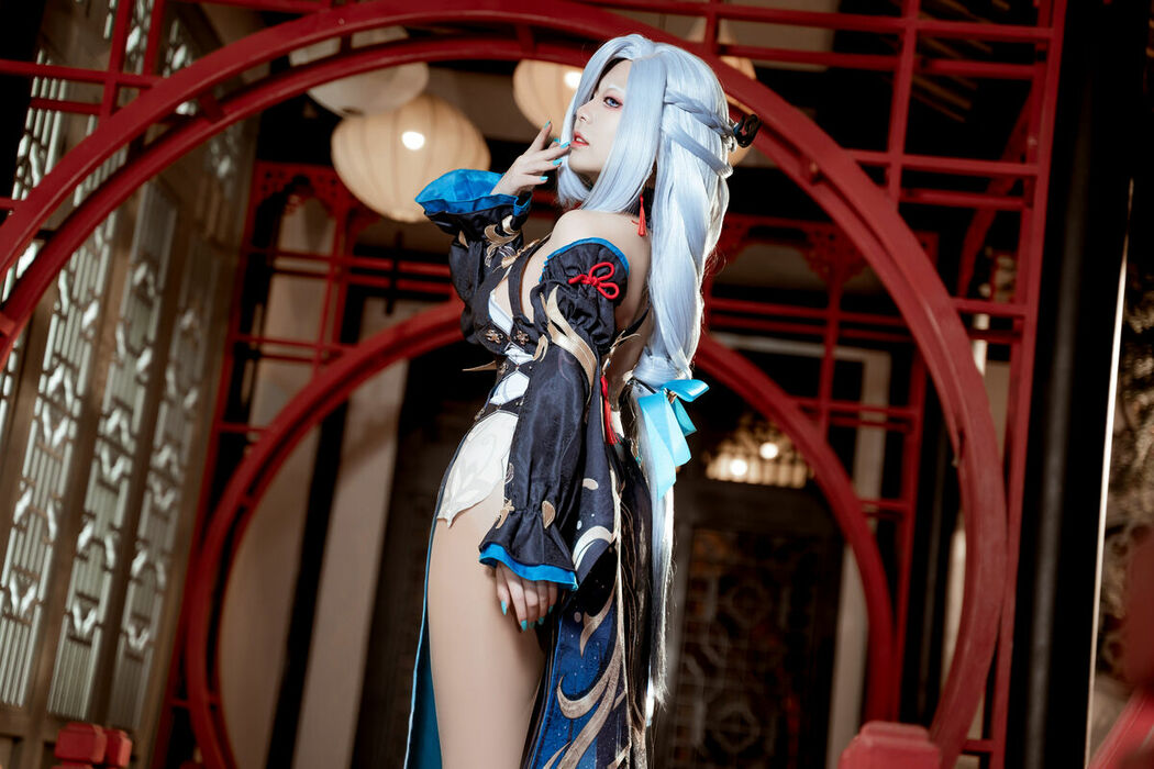Coser@虎森森 – 原神 申鹤 冷花幽露 (36P)