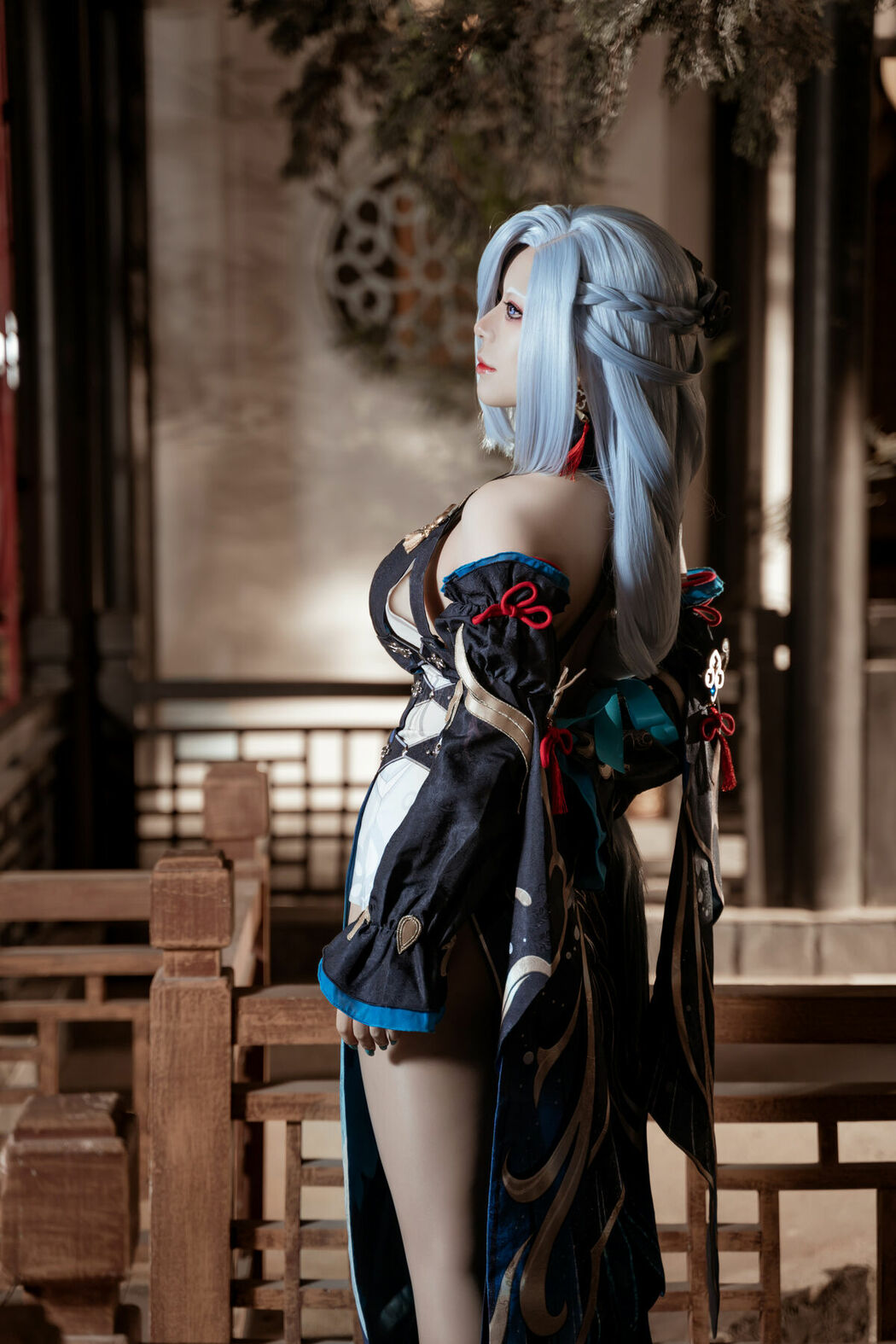 Coser@虎森森 – 原神 申鹤 冷花幽露 (36P)